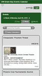 Mobile Screenshot of calendar.uwgb.edu