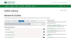 Desktop Screenshot of libguides.uwgb.edu